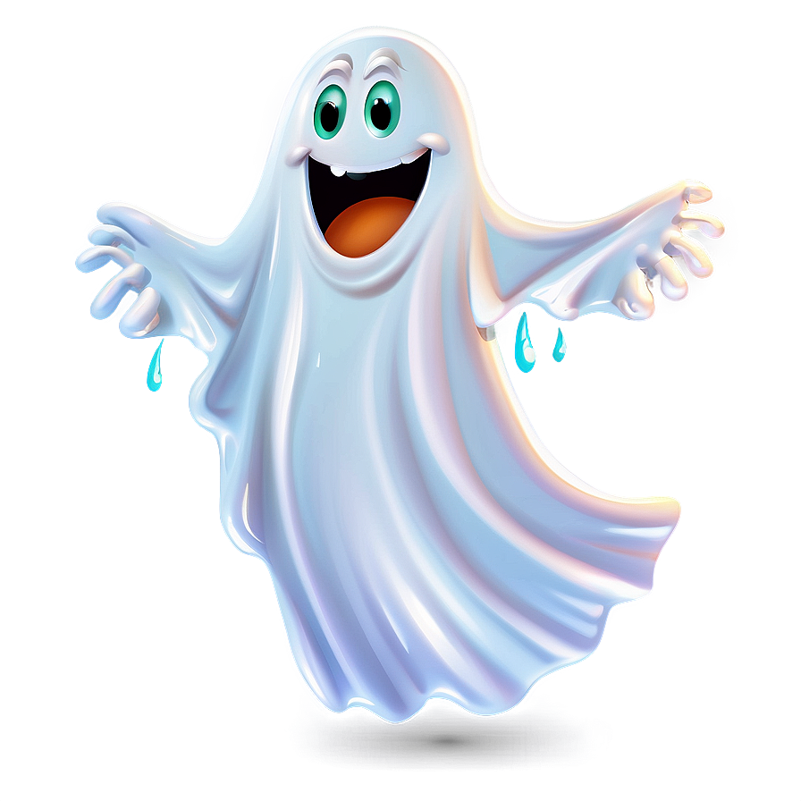 Friendly Ghost Halloween Cartoon Png 21