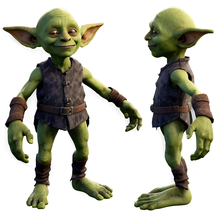 Friendly Goblin Villager Png Gfl