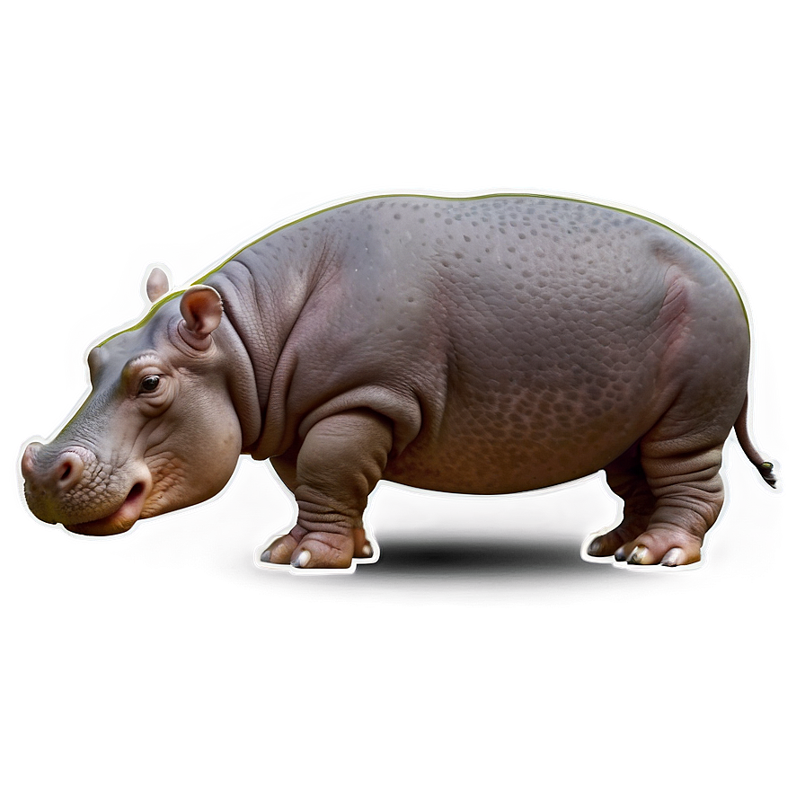 Friendly Hippo Png 51