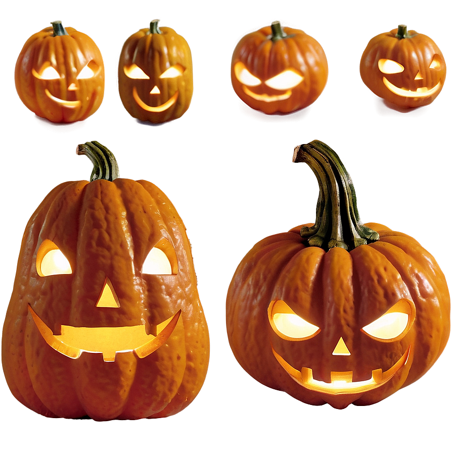 Friendly Pumpkin Face Png 06132024