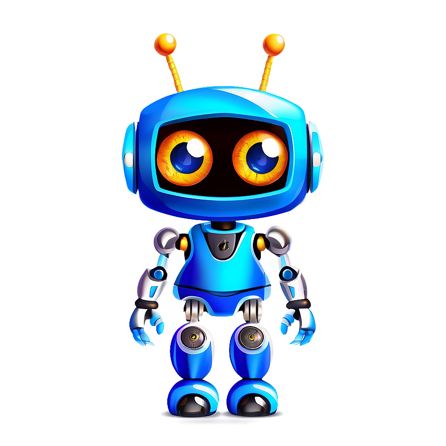 Friendly Robot Mascot Png 06272024