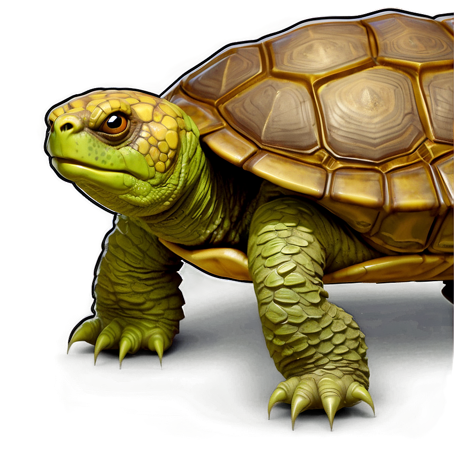 Friendly Snapping Turtle Cartoon Png Fcc6