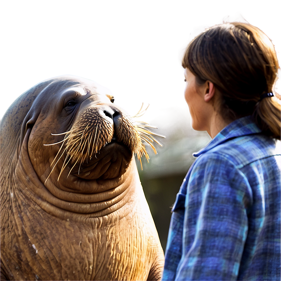 Friendly Walrus Greeting Png Yld