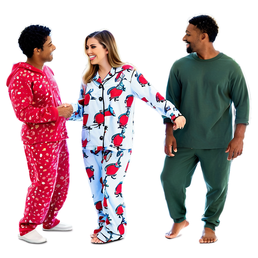 Friends In Pajamas Png 06112024