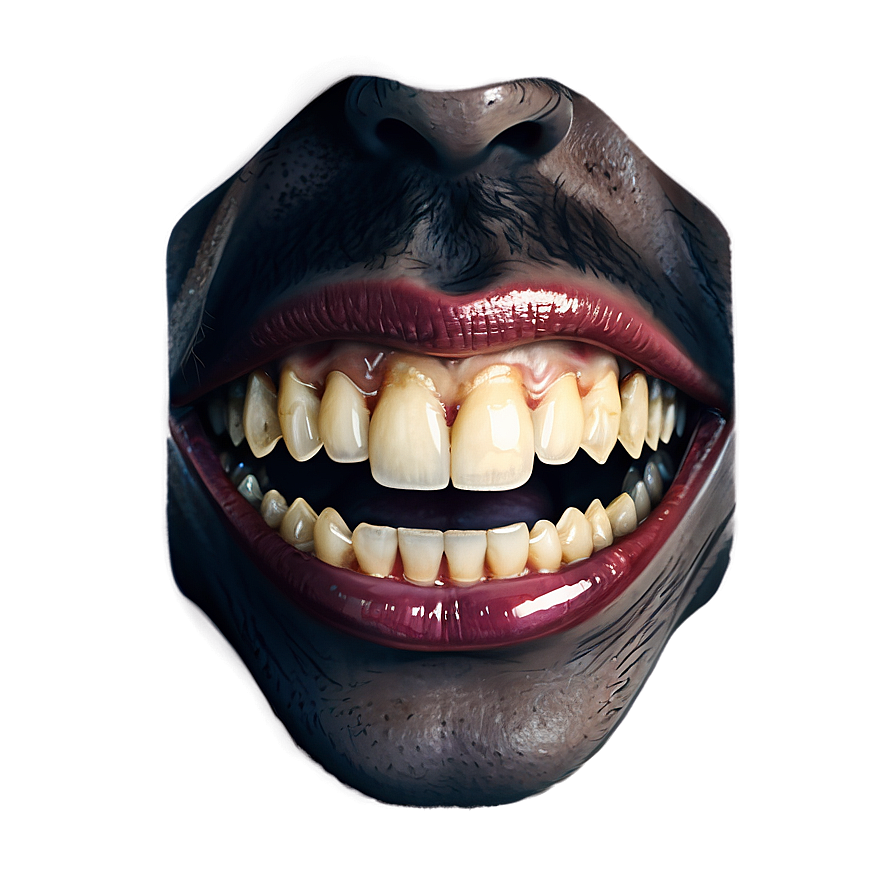 Frightening Mouth Graphic Png 06212024