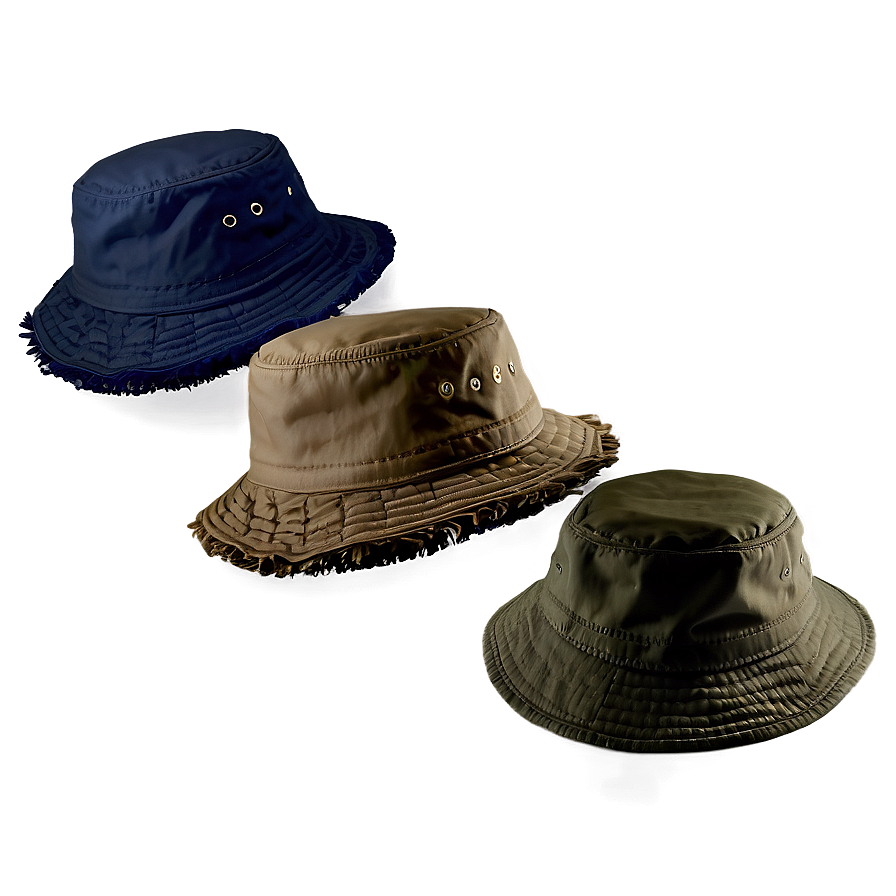 Fringed Bucket Hat Png Pye