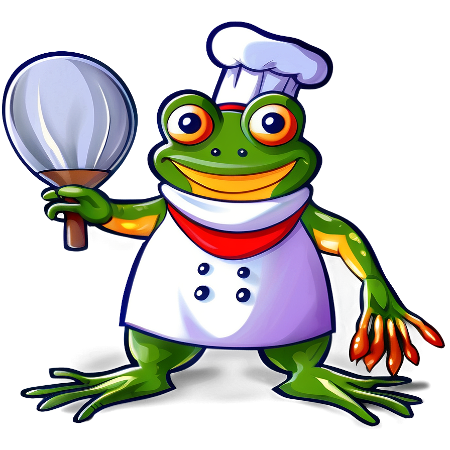 Frog Chef Clipart Png Cej74