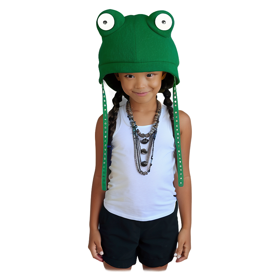 Frog Hat Fashion Statement Png 37