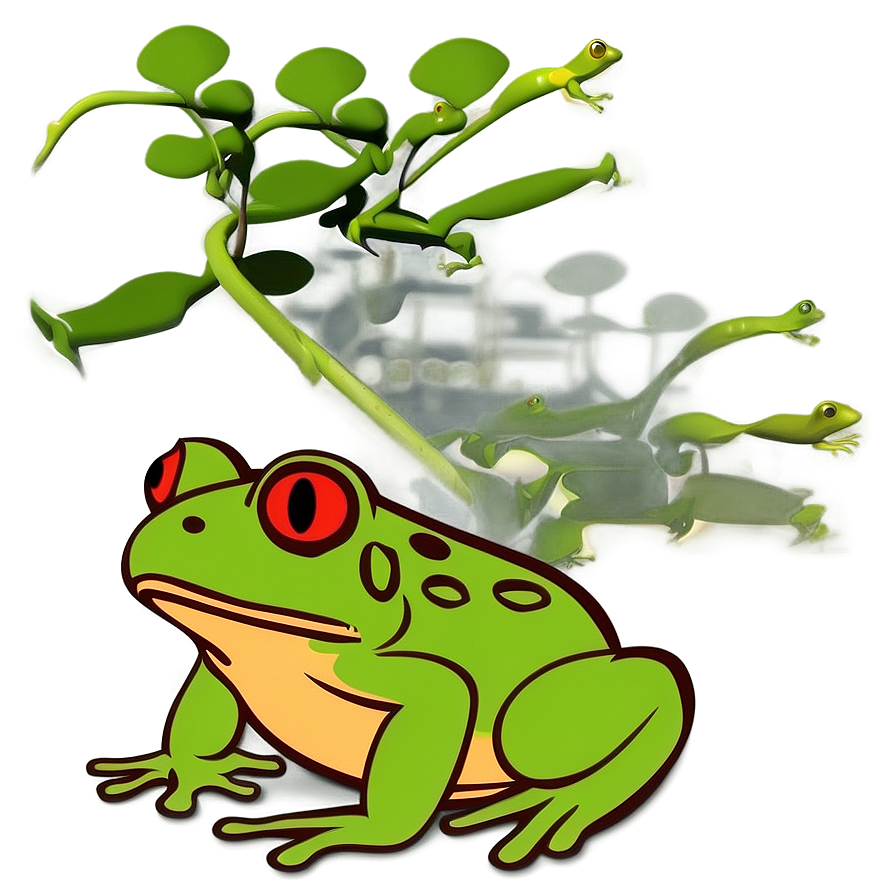 Frog Outline Clipart Png 06262024