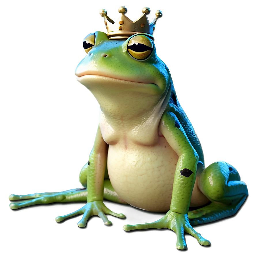 Frog Prince Cartoon Png Jgx