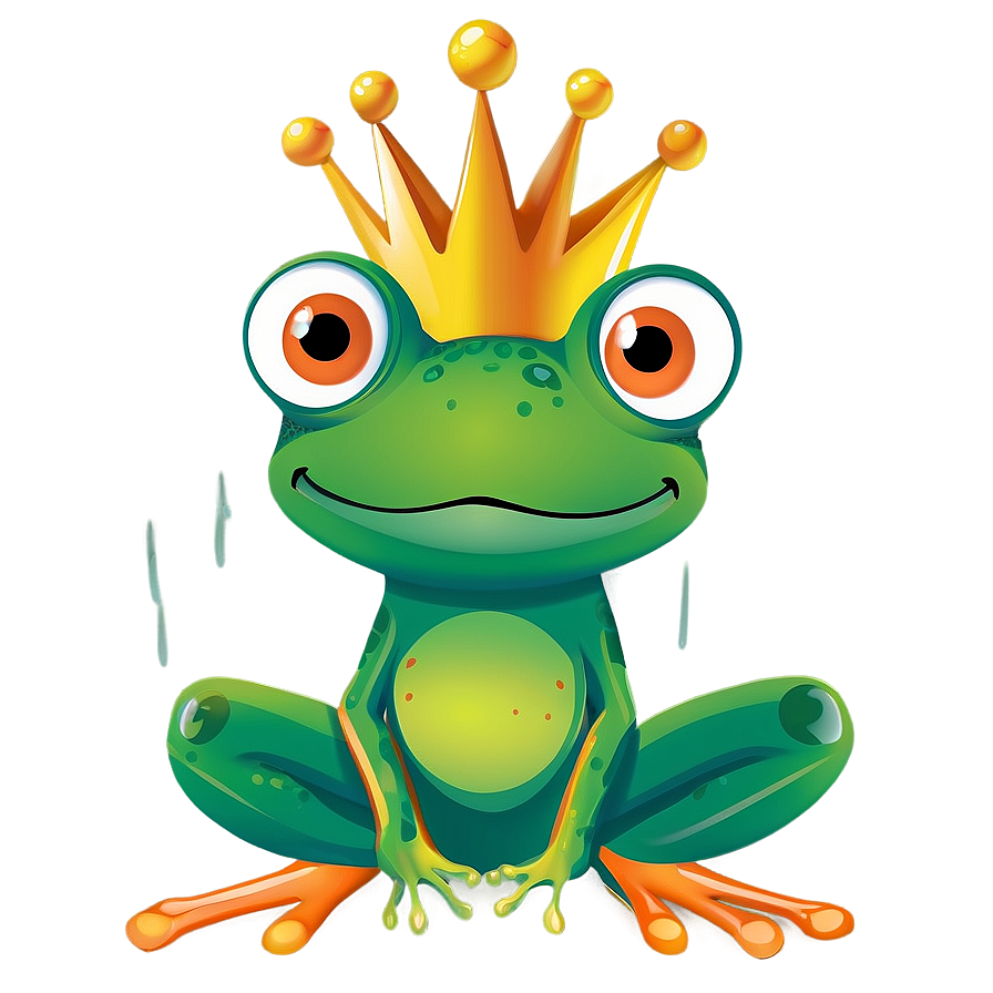 Frog With Crown Clipart Png Mus