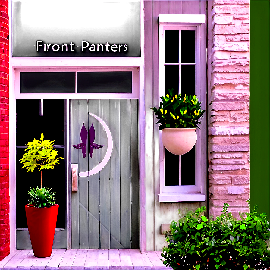 Front Door Planters Png 73