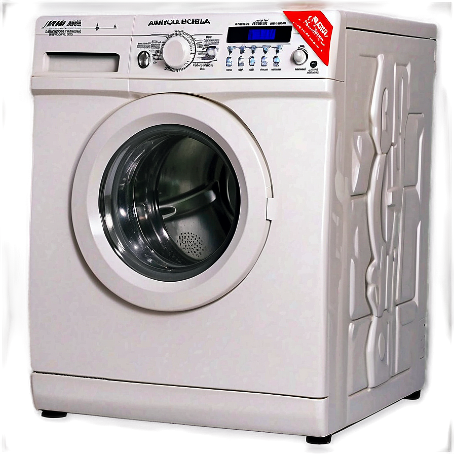 Front Load Washing Machine Png 06202024