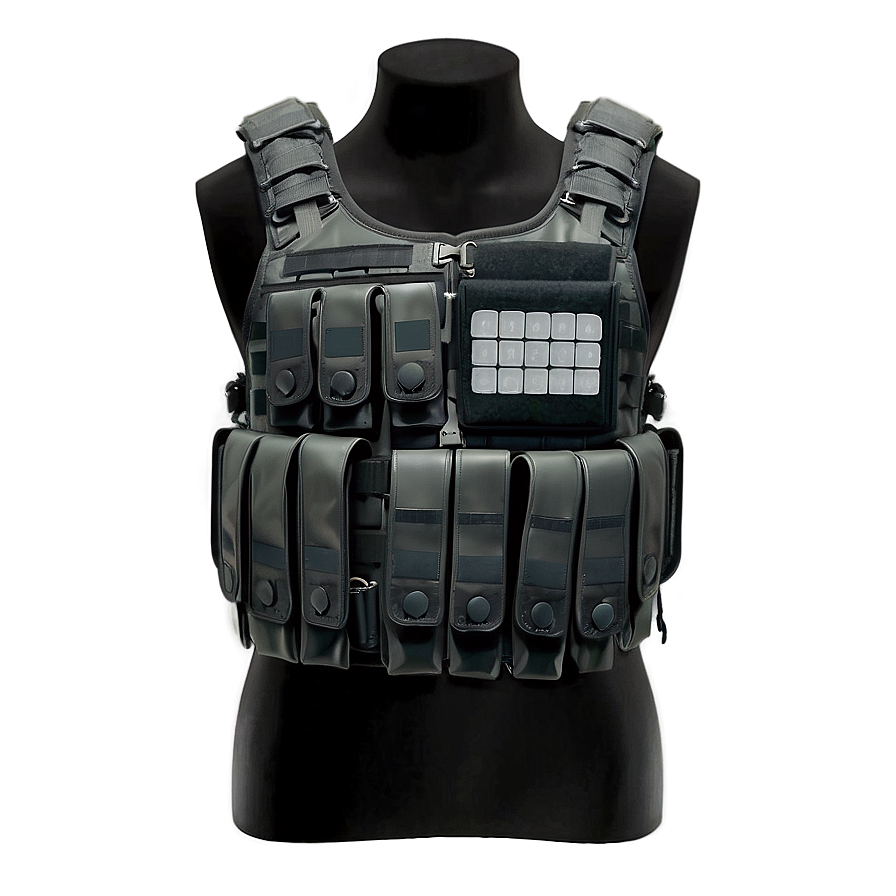 Front View Bulletproof Vest Png 82