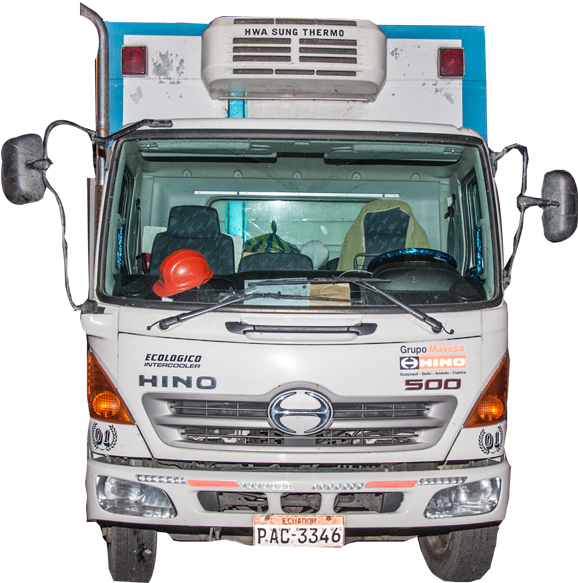 Front View Hino500 Series Truck