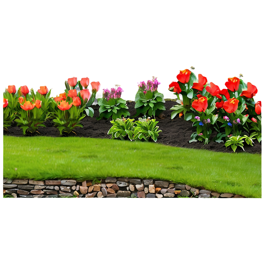 Front Yard Flower Bed Png 06272024