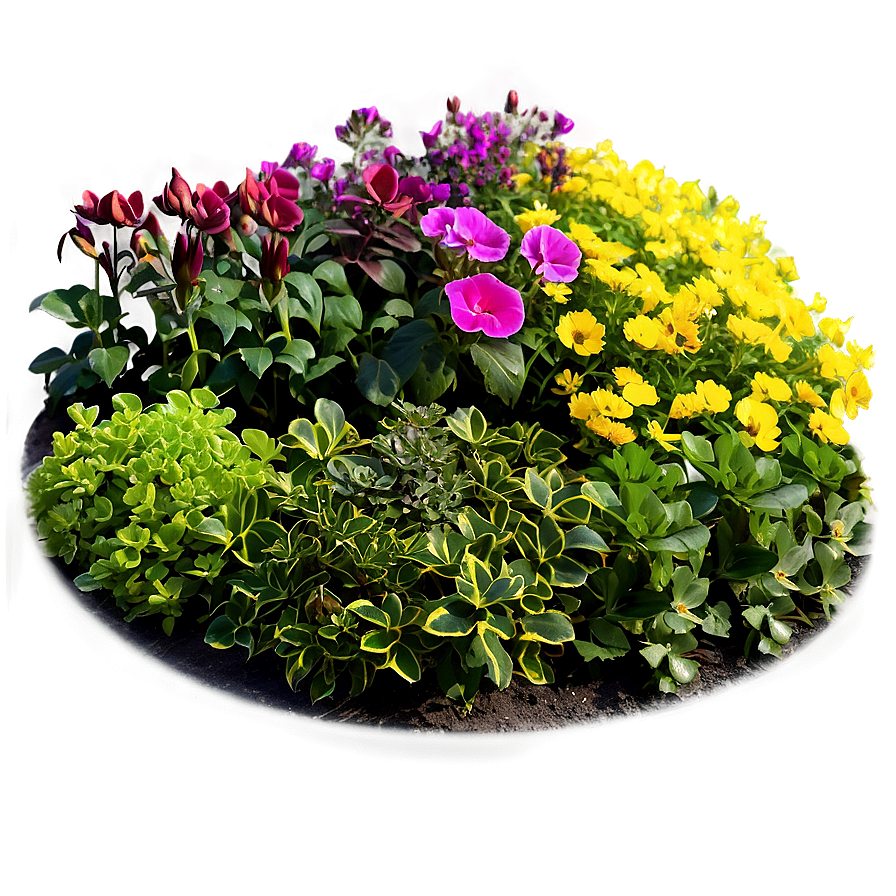 Front Yard Flower Bed Png Bkh