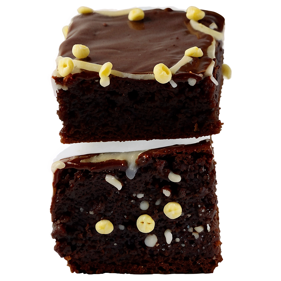 Frosted Brownies Png 06242024