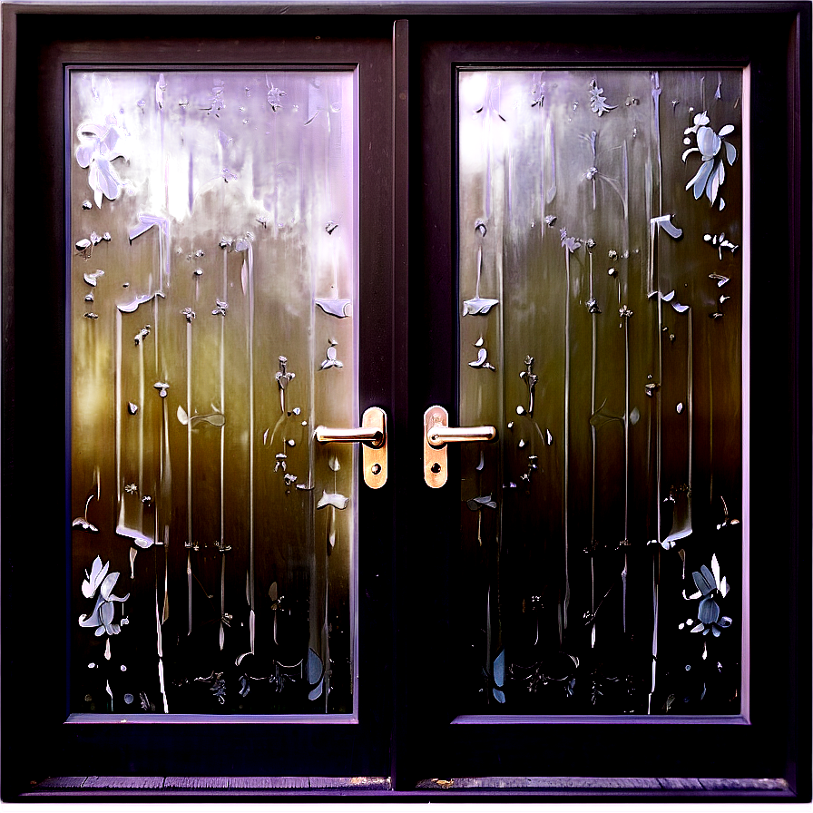 Frosted Glass Door Png Uqk