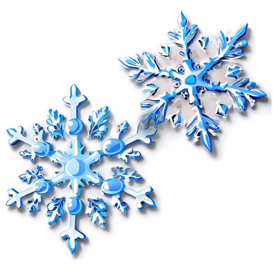 Frosted Snowflake Art Png Gcw