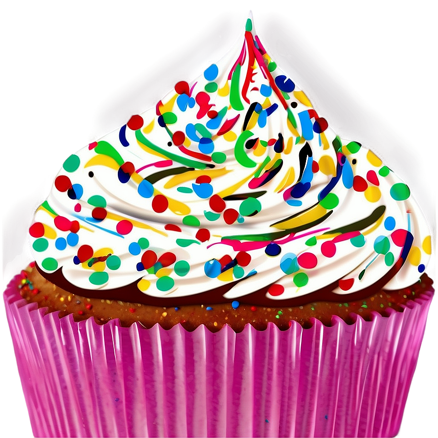 Frosting Cupcake Png 1