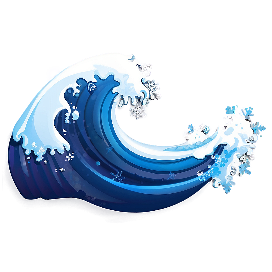 Frosty Wave Emoji Png 06212024