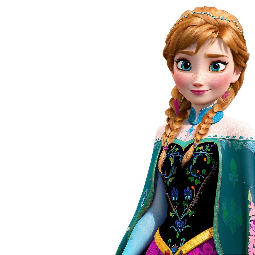 Frozen Anna Character Png Uul