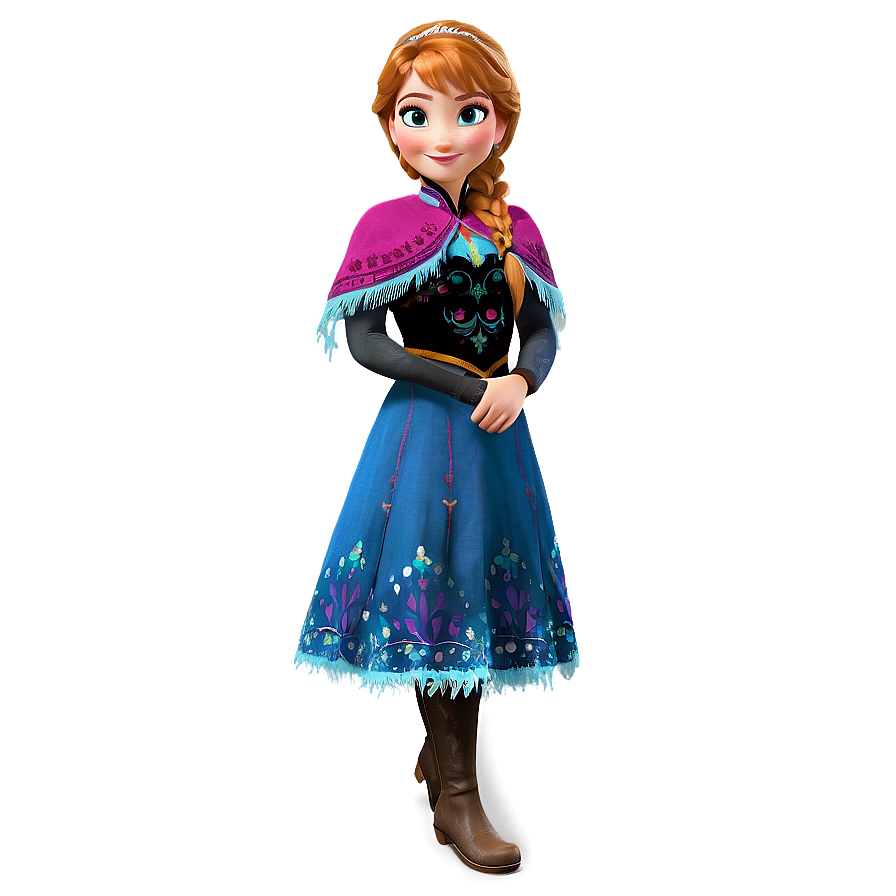 Frozen Anna Winter Outfit Png 74