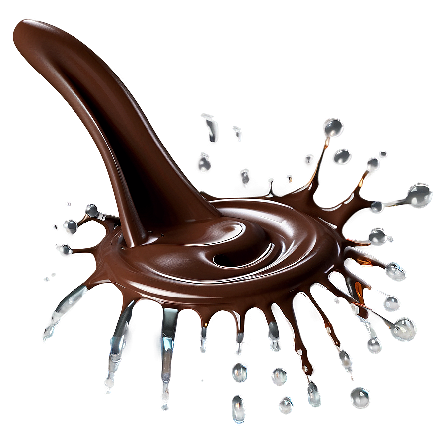 Frozen Chocolate Splash Png 06262024