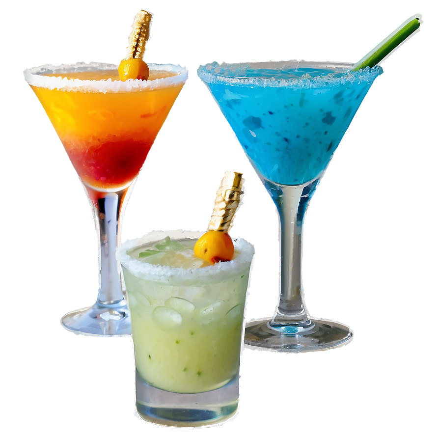 Frozen Cocktail Selection Png 19