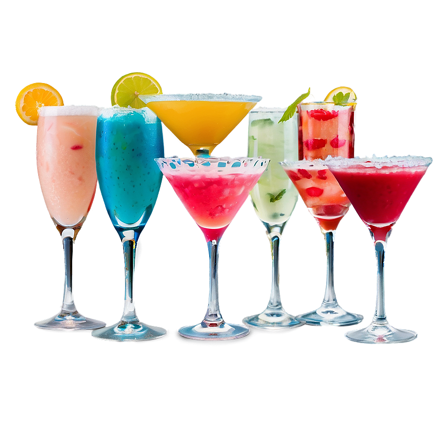 Frozen Cocktail Selection Png 48