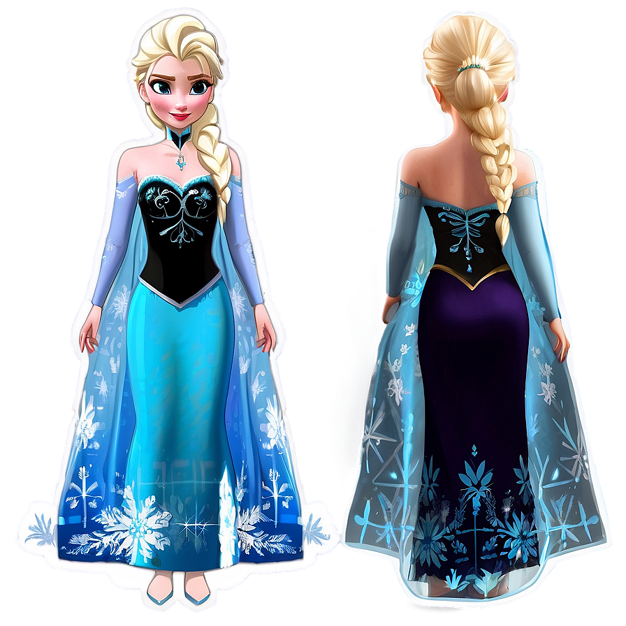 Frozen Elsa Ice Dress Png 28