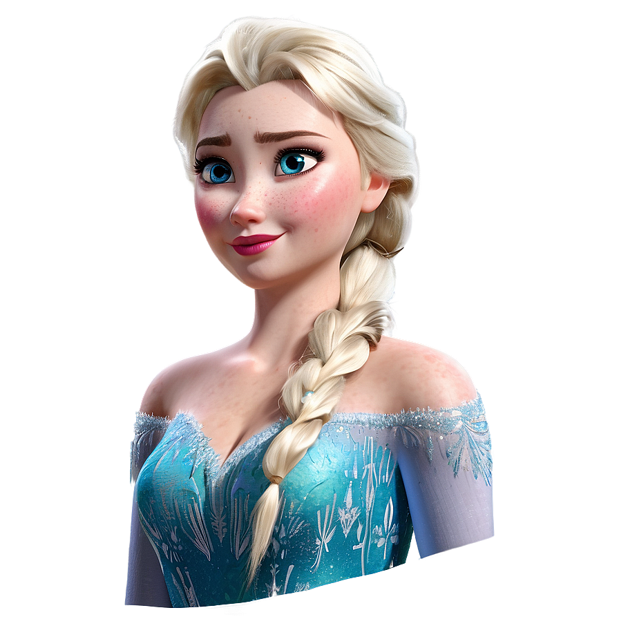 Frozen Elsa Portrait Png Onb