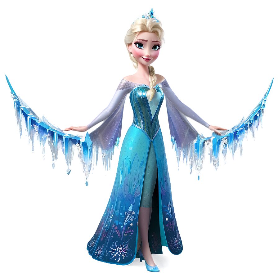 Frozen Elsa's Coronation Day Png 06272024