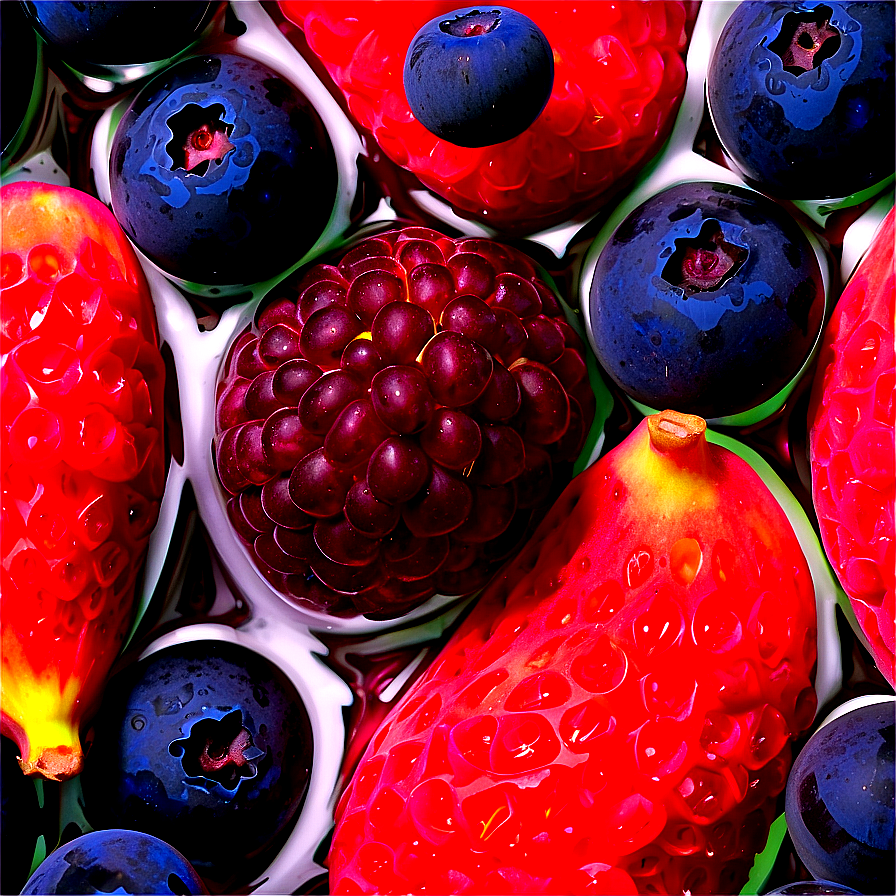 Frozen Fruit Blend Png 80