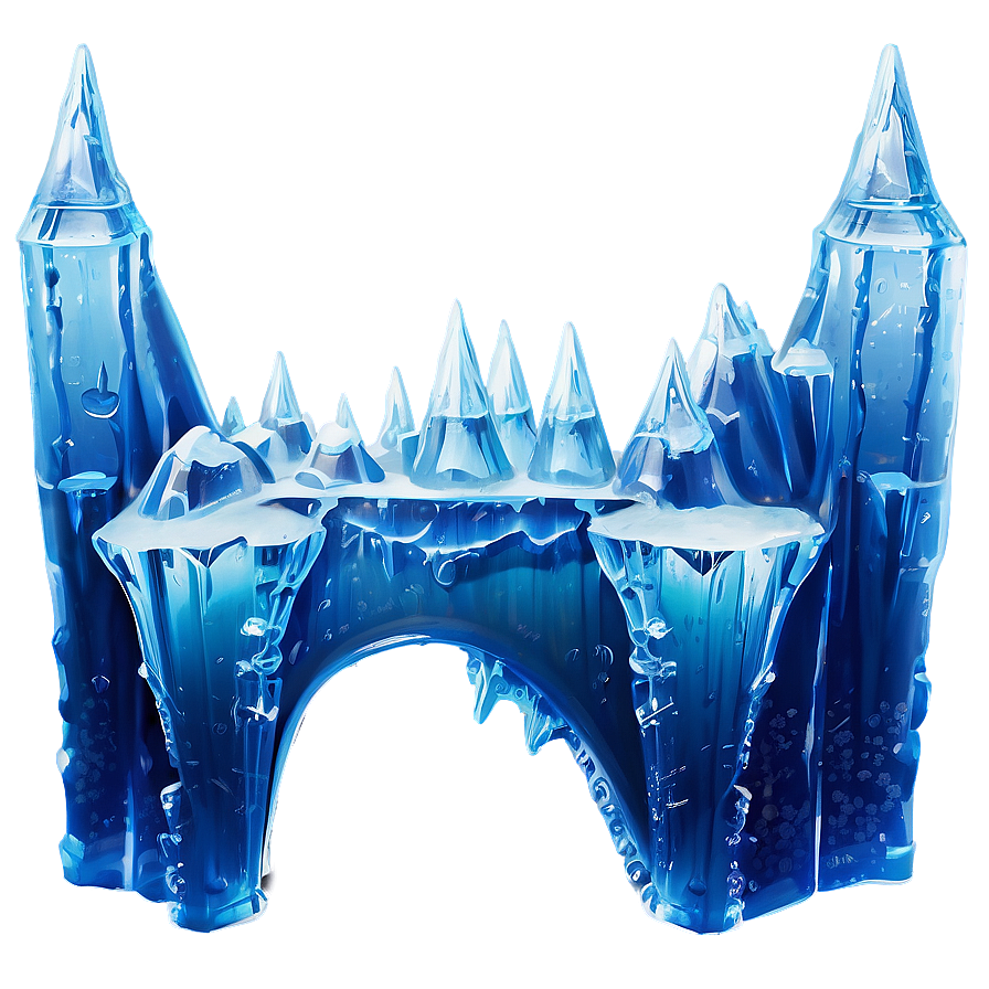 Frozen Ice Castle Png Buu