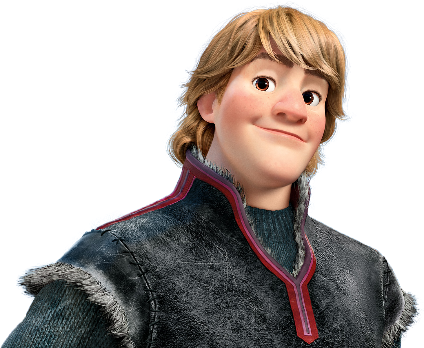 Frozen Kristoff Smiling Portrait