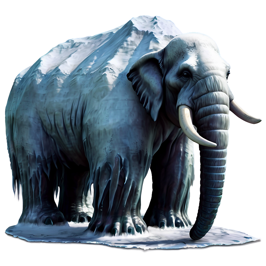 Frozen Mammoth Iceberg Png Jyw85