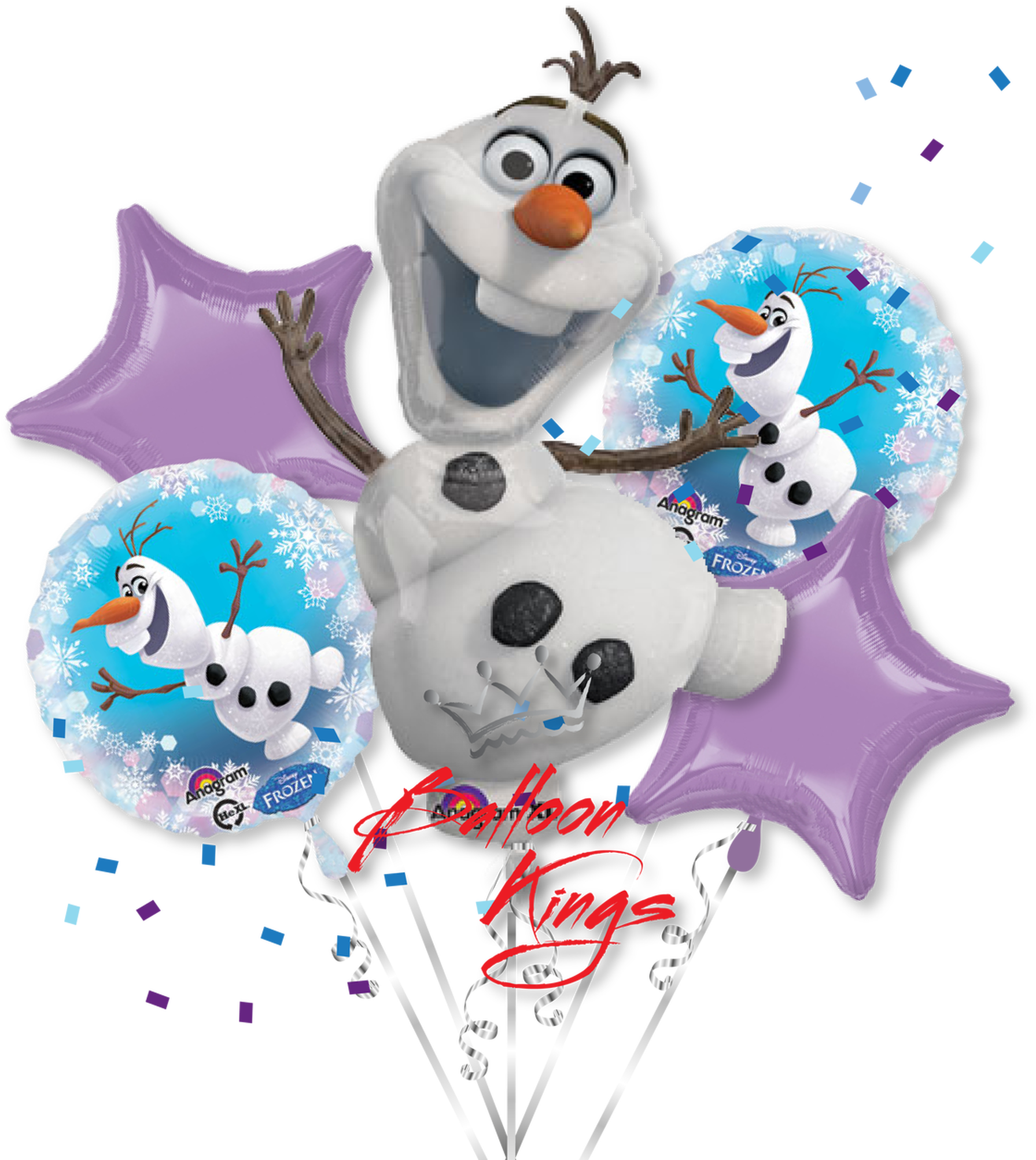 Frozen Olaf Balloon Bouquet