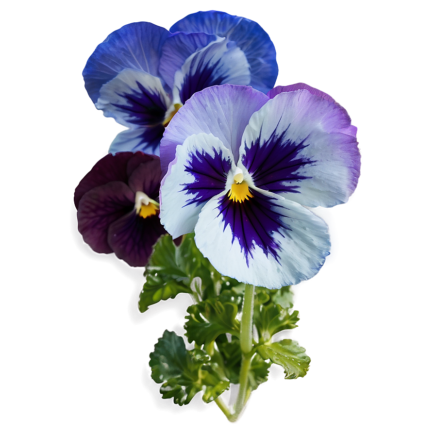 Frozen Pansy Png 06232024