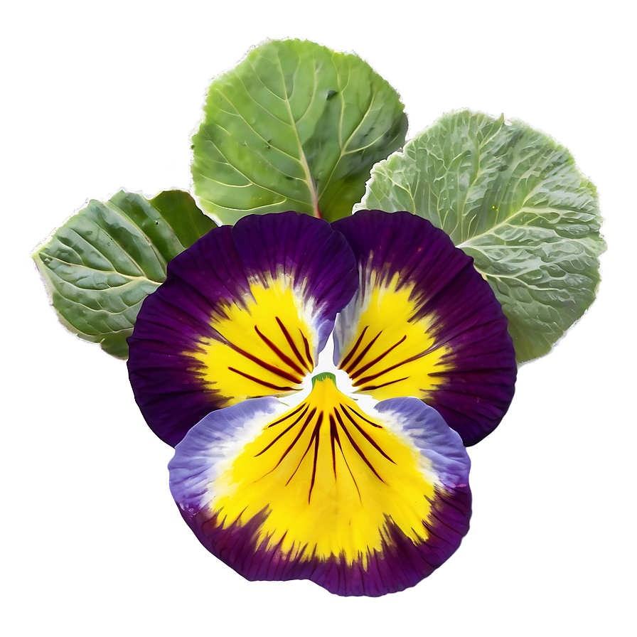 Frozen Pansy Png Mxp