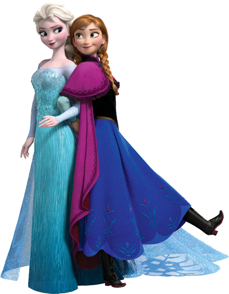 Frozen Sisters Elsaand Anna