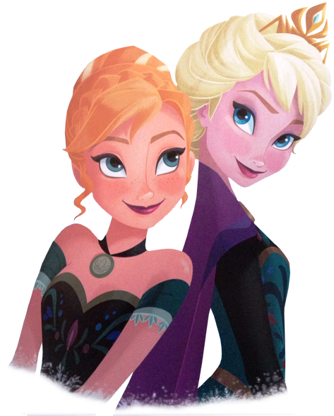 Frozen Sisters Elsaand Anna