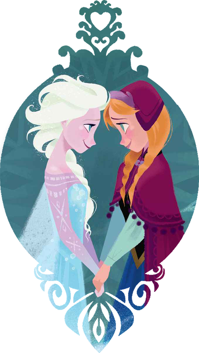 Frozen Sisters Elsaand Anna