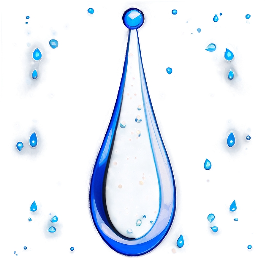 Frozen Teardrop Png 05252024