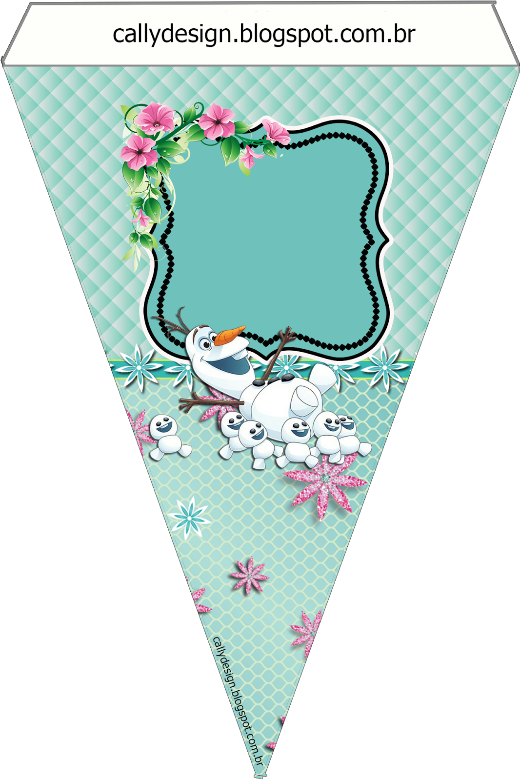 Frozen Themed Party Banner