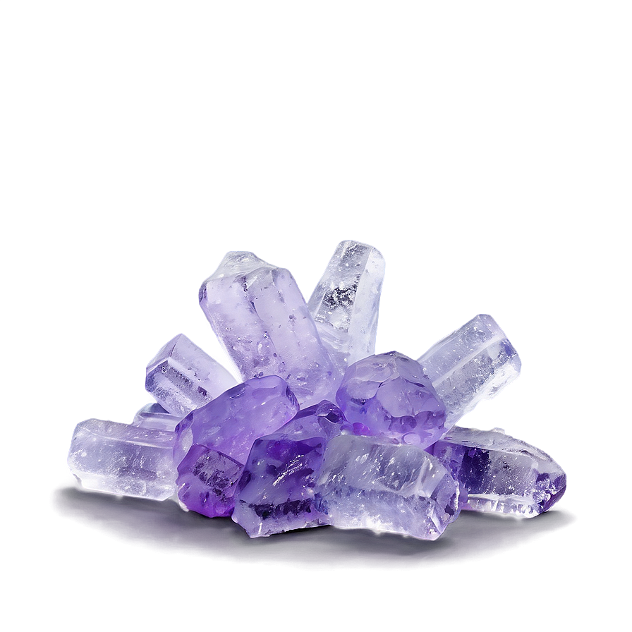 Frozen Violet Ice Crystals Png 82