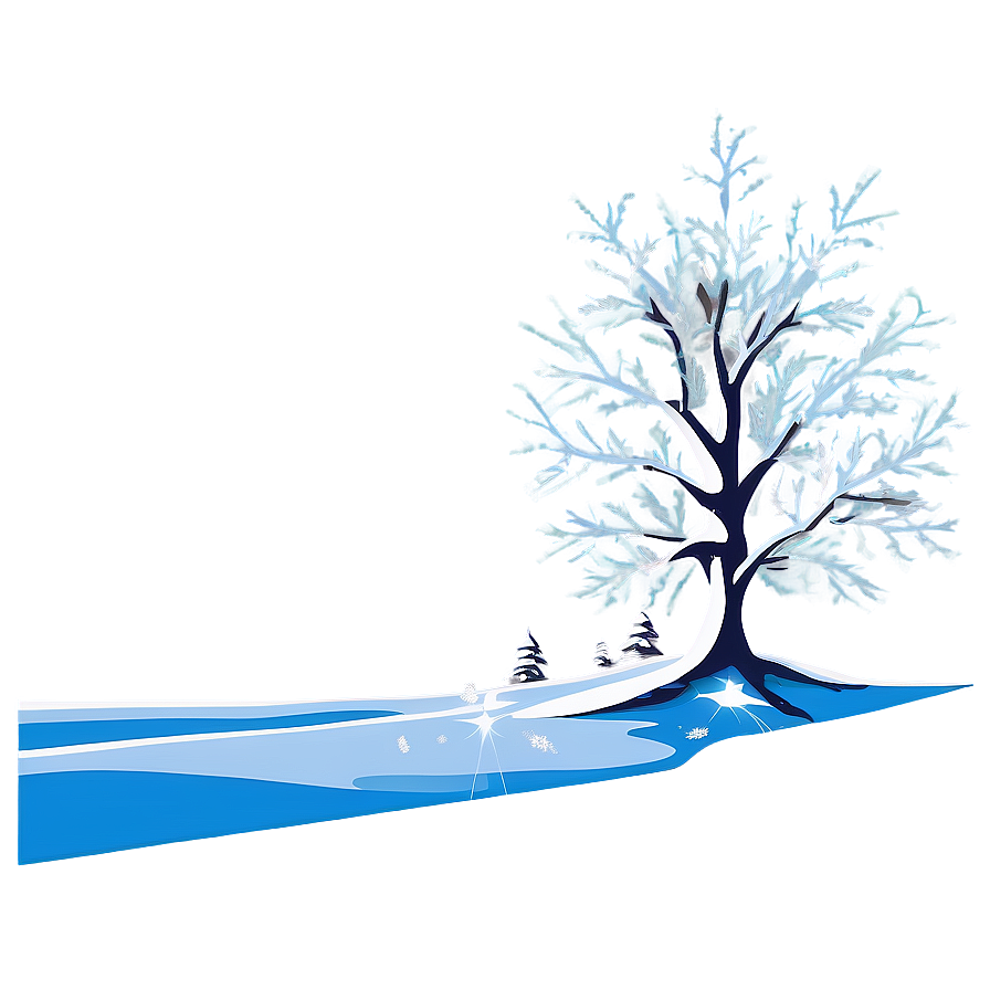 Frozen Winter Wonderland Landscape Png 88