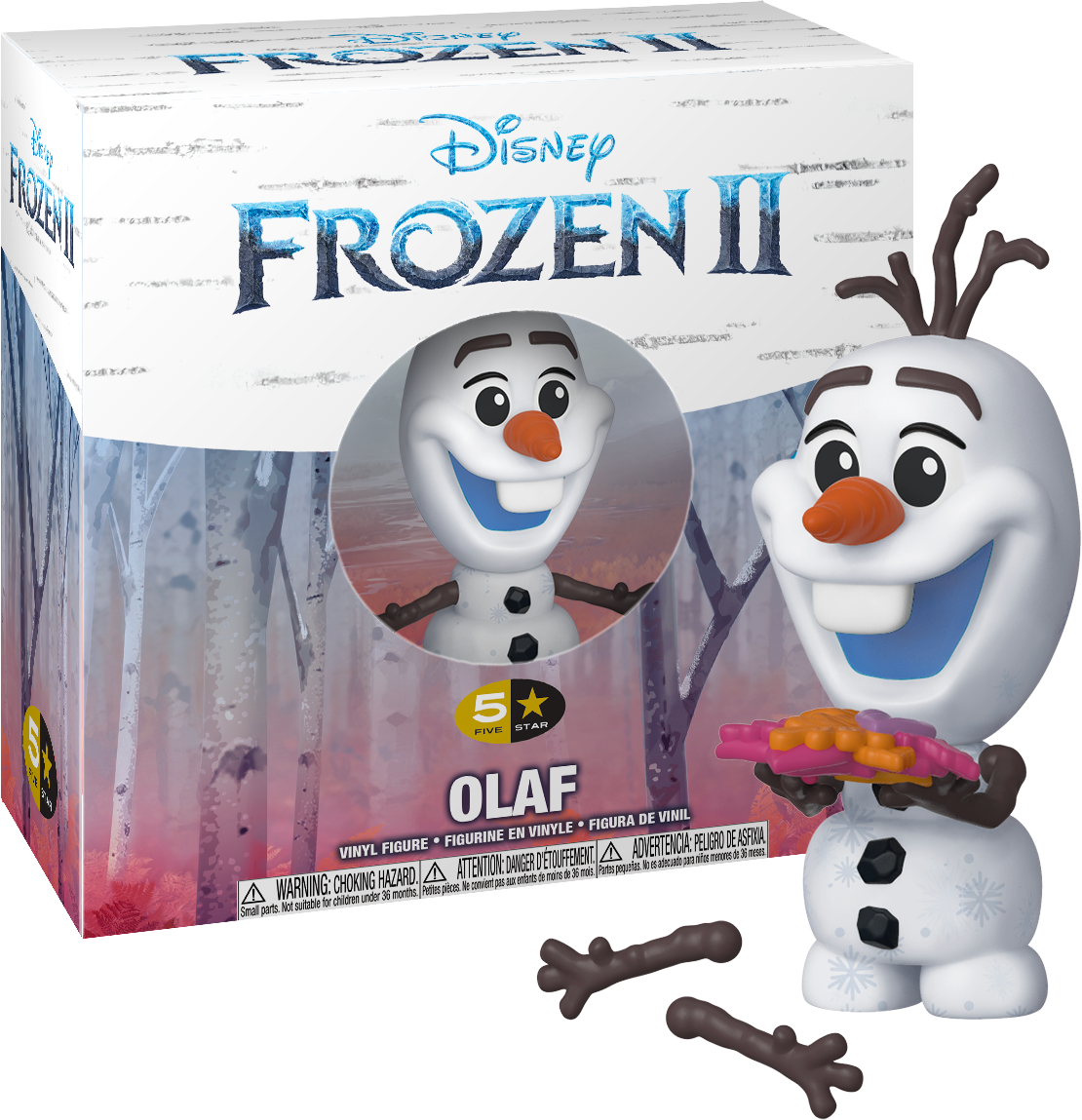 Frozen2 Olaf Vinyl Figure Packaging