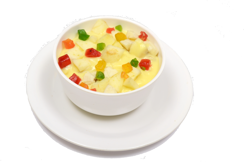 Fruit Custard Dessert Bowl